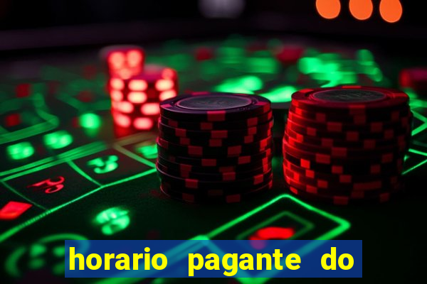 horario pagante do coelho fortune